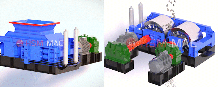 數(shù)控全自的液壓對輥制砂機 數(shù)控全自動液壓對輥制砂機